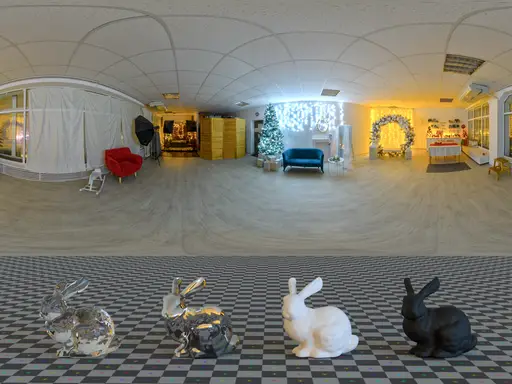 Poly haven - Christmas Room Interior